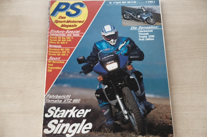 Deckblatt PS Sport Motorrad (04/1991)